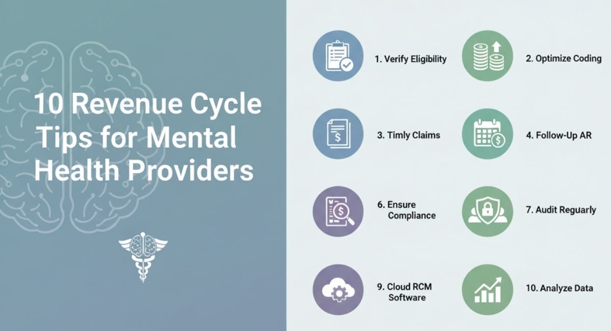 10 Revenue Cycle Tips for Mental Health Providers