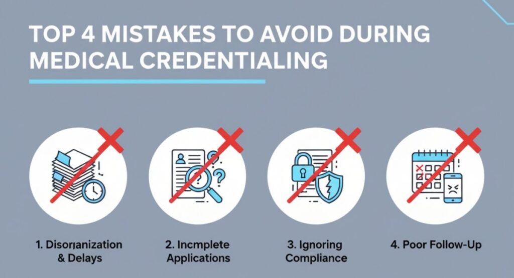 Mistakes to Avoid During Medical Credentialing