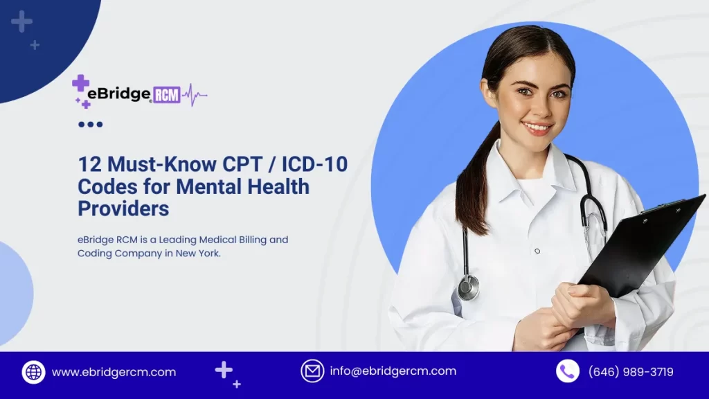 CPT ICD-10 Codes for Mental Health Providers