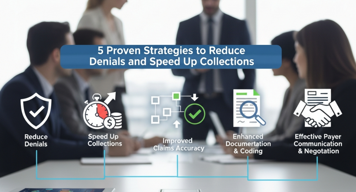5 Proven Strategies to Reduce Denials and Speed Up Collections