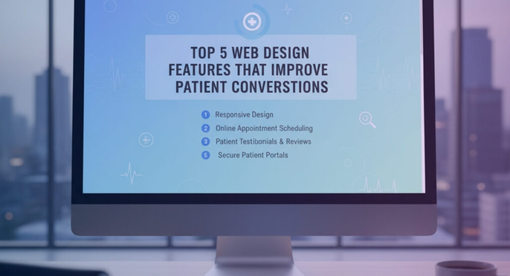 Top 5 Web Design Features That Improve Patient Conversions