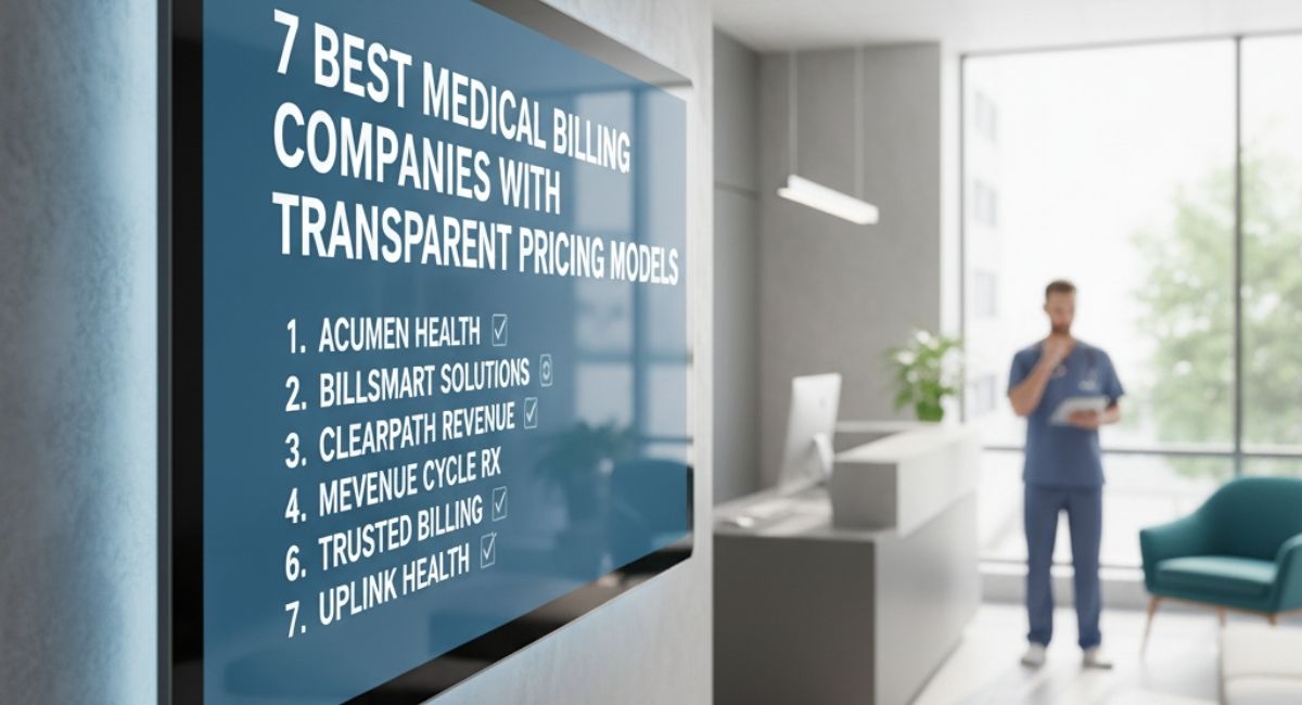 medical billing companies transparent pricing,
