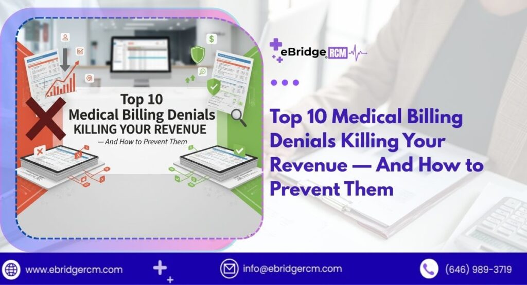 Top 10 Medical Billing Denials Killing Your Revenue