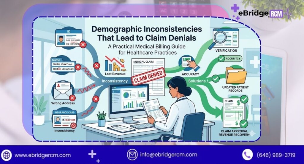 Demographic inconsistencies claim denials