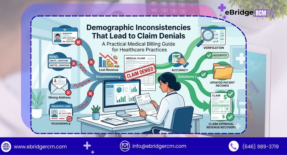 Demographic inconsistencies claim denials