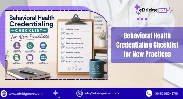 Behavioral Health Credentialing Checklist for New Practices