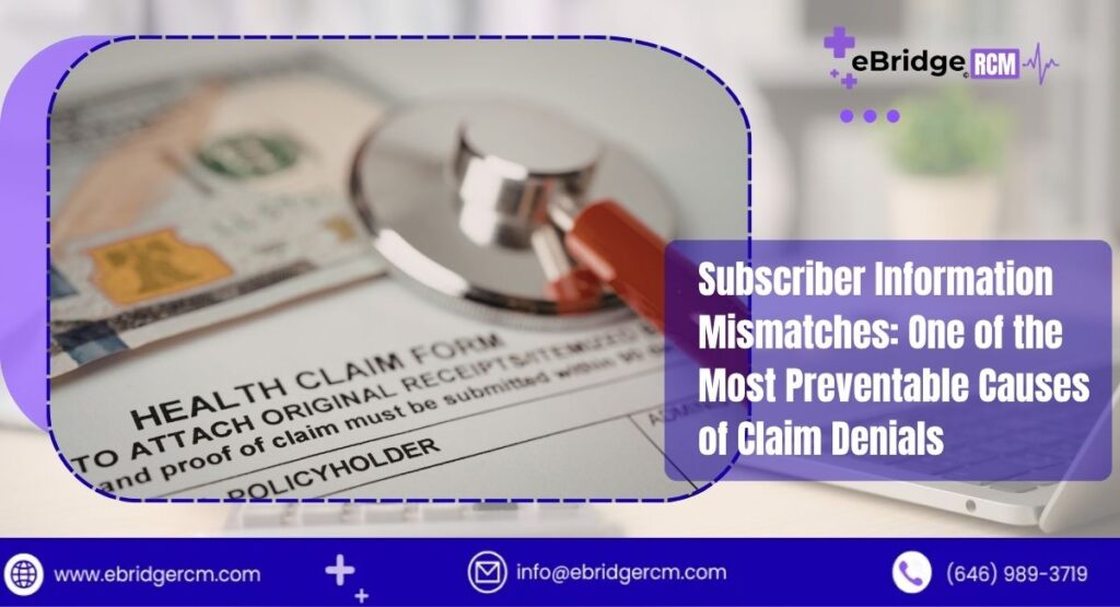 subscriber information mismatch denial
